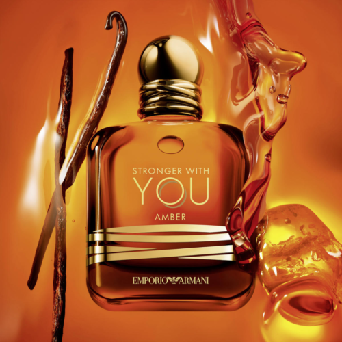 Armani Stronger with You Amber EDP tester