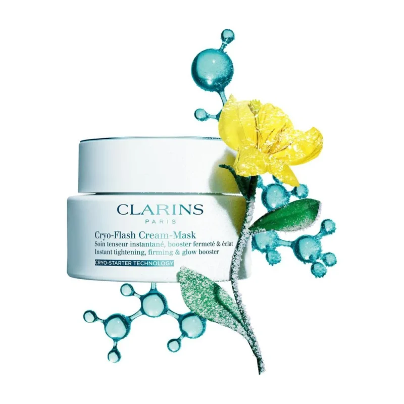 Clarins Cryo-Flash Cream-Mask tester